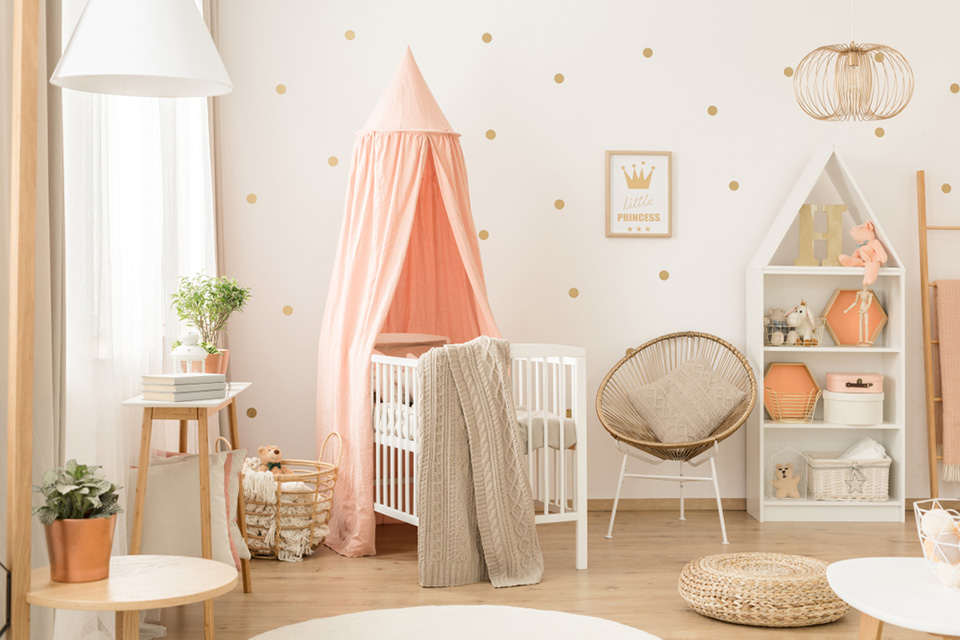 Furnish children's rooms in style