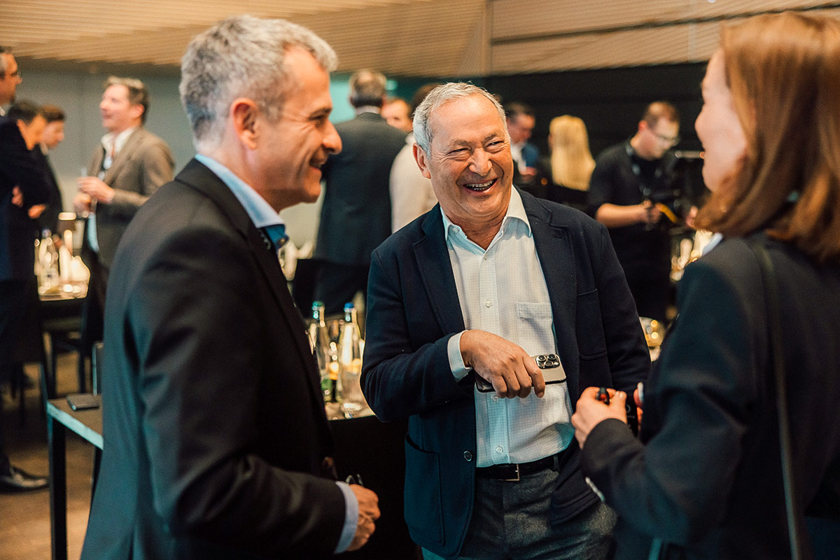 Helmuth Ruhl, CEO AMAG Group &amp; Sami Sawiris, Investor Andermatt Swiss Alps