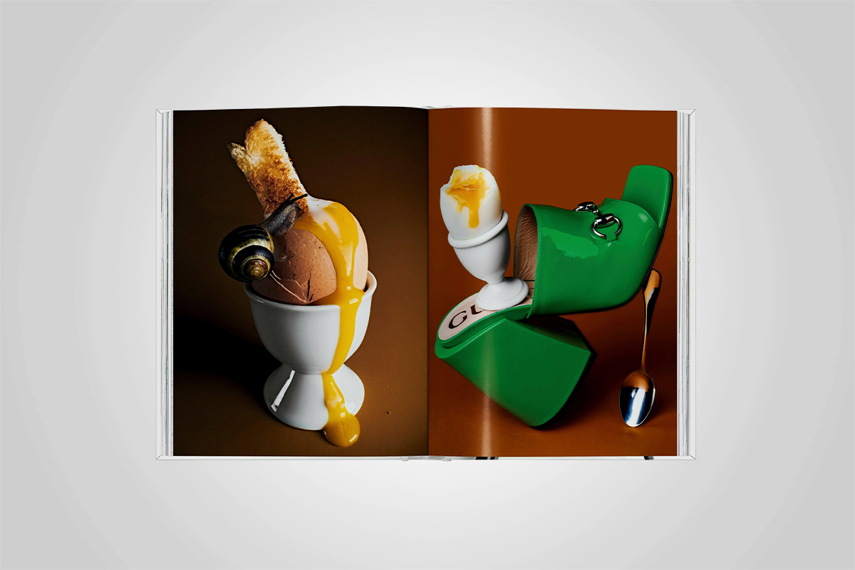 Double page spread from: Taschen, "The Gourmand's Egg"