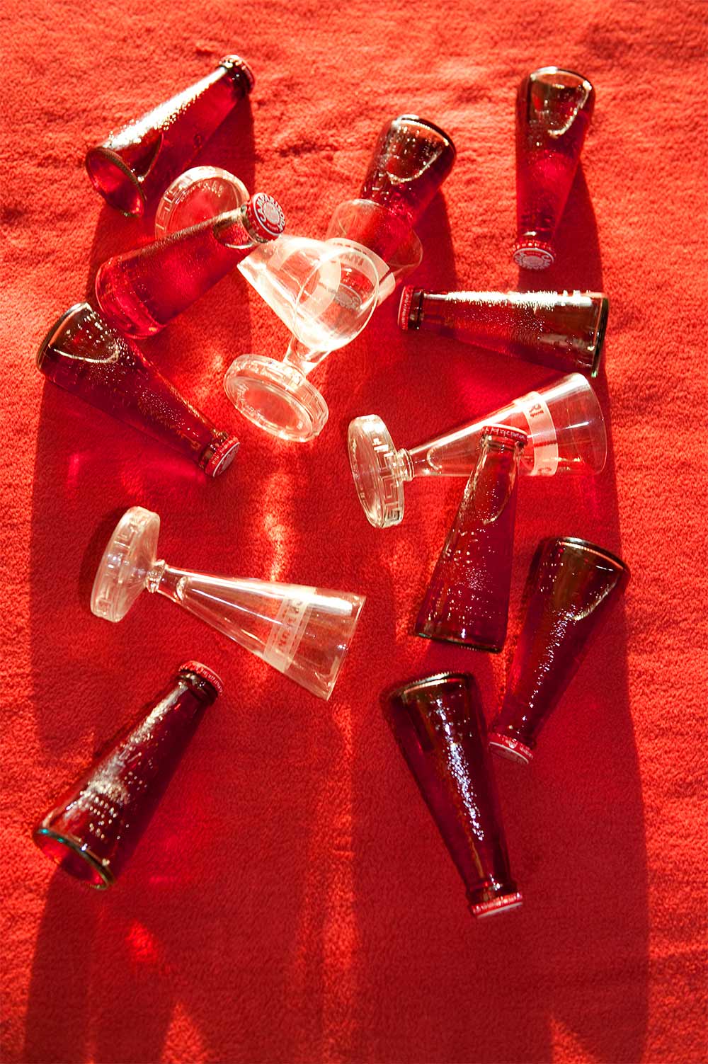 Picture by Matteo Thun. Coca Cola bottles.