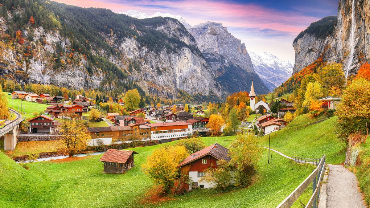 the 10 most beautiful places in Switzerland.