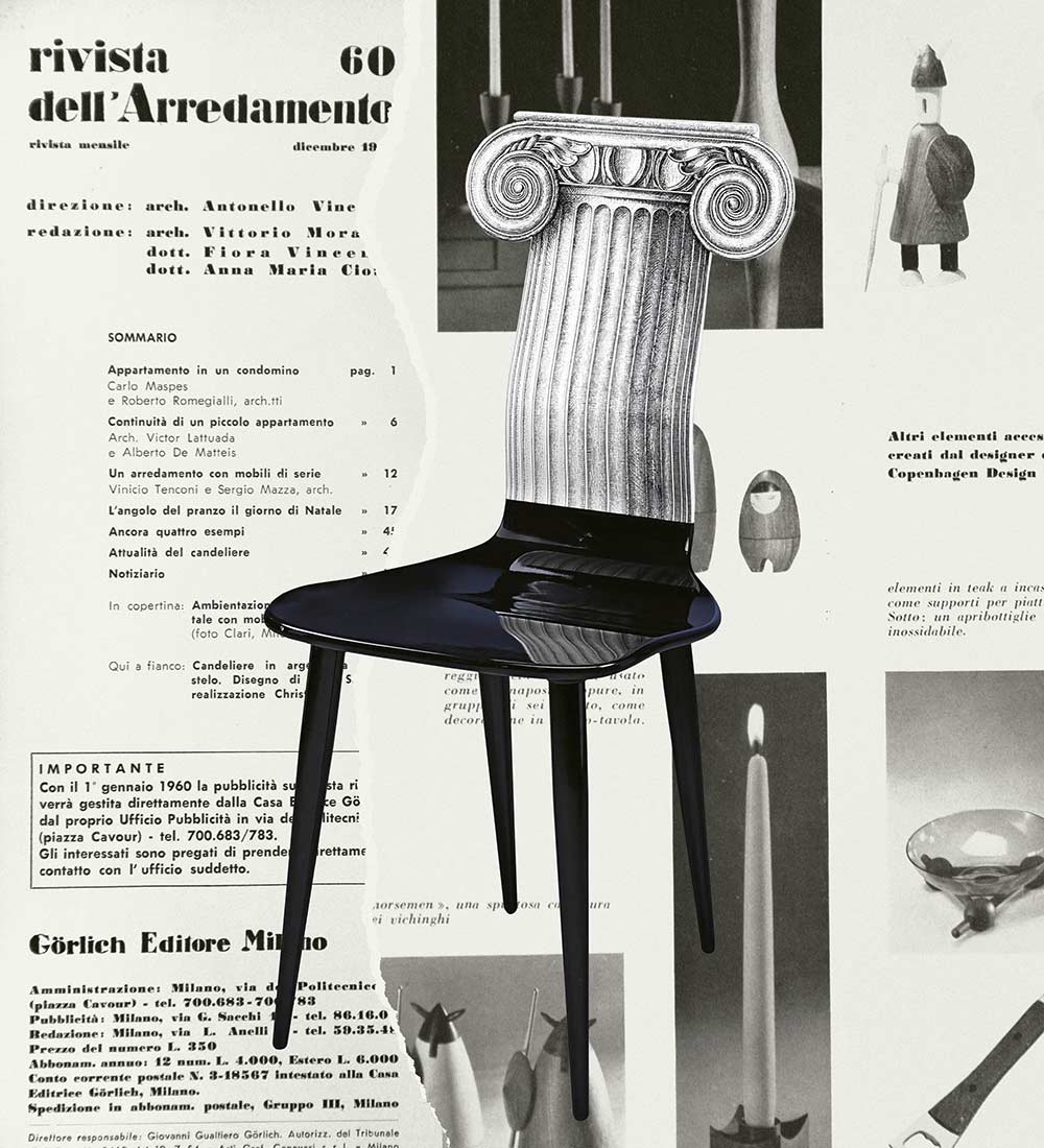 Capitello Jonic, Fornasetti