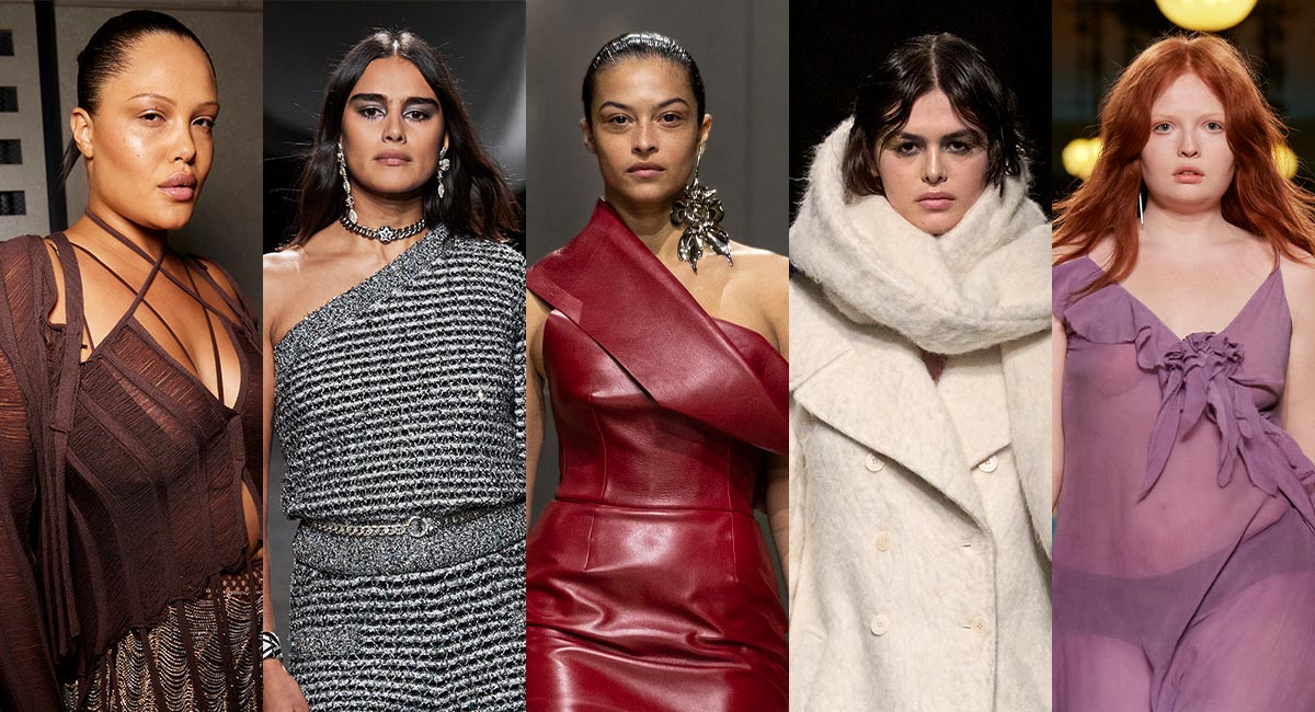 The five most curvaceous models of the 2023 season. Alva Claire, Jill Kortleve, Devyn Garcia, Noor Mutsaers and Tess McMillan.