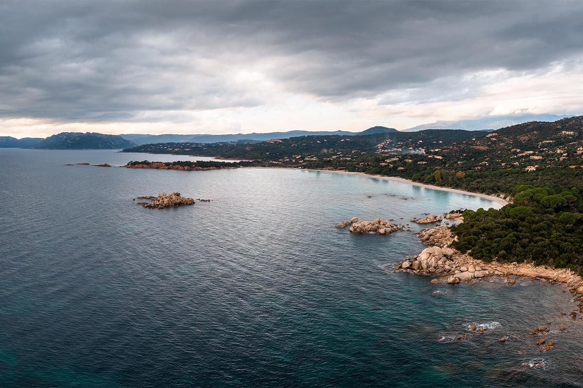 Plage de Palombaggia in Corsica.