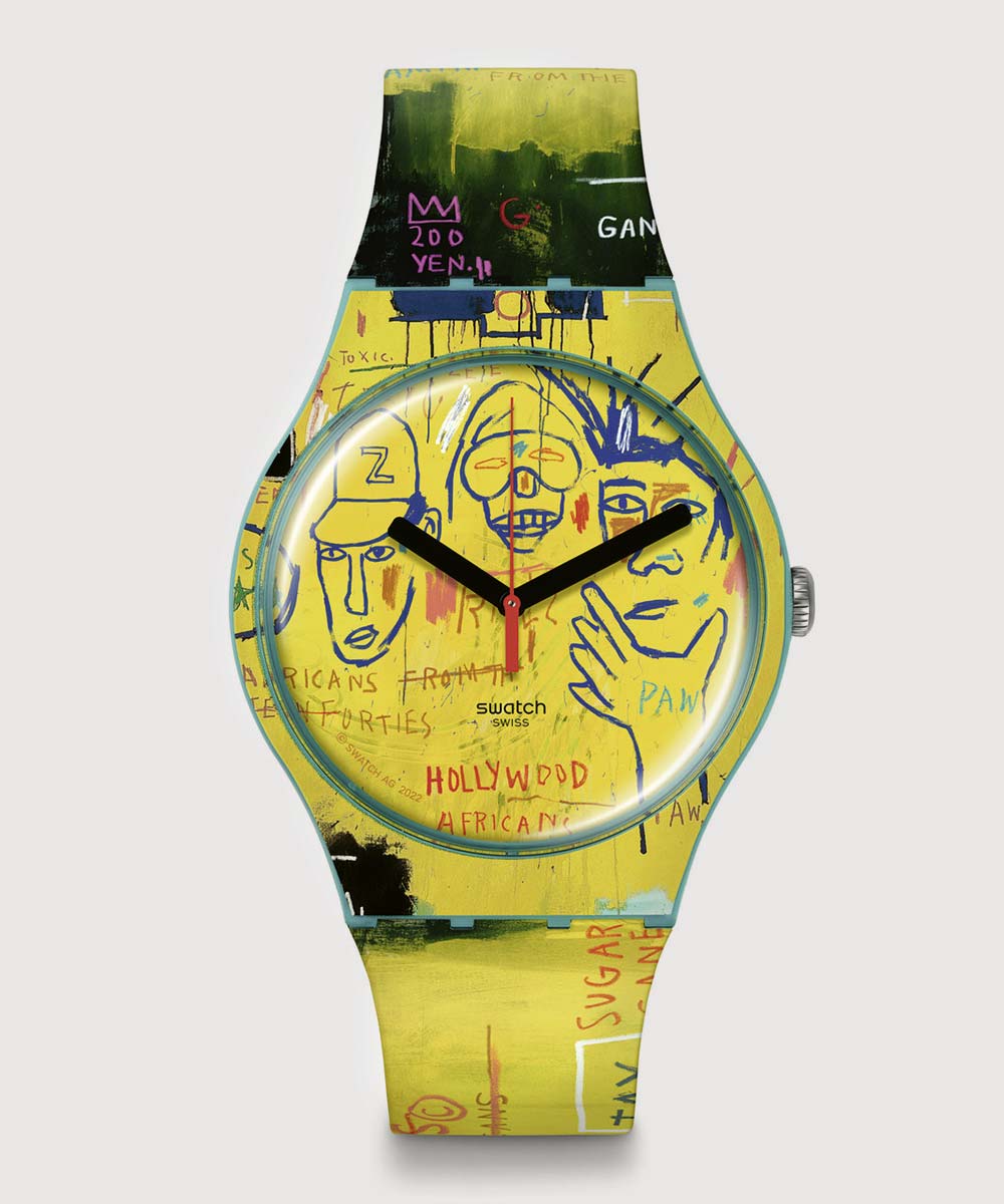 Swatch X Jean-Michel Basquiat, Hollywood Africans
