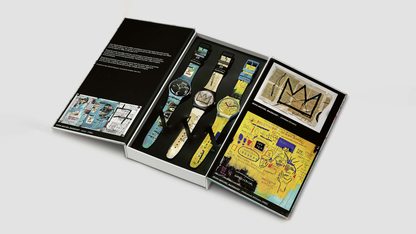 Swatch X Jean-Michel Basquiat: Art Journey Collection