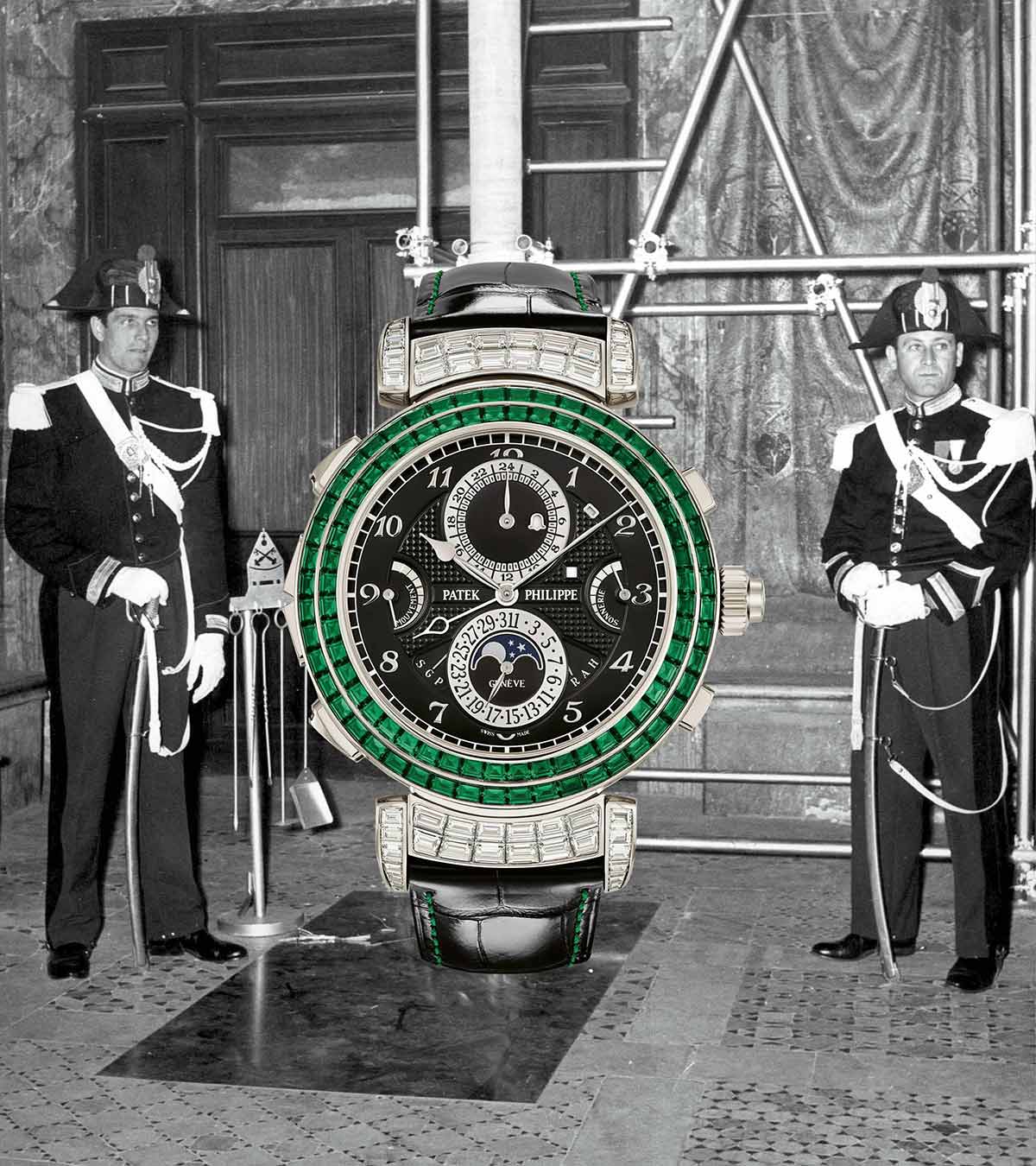 The most beautiful watches of the season: watch by Patek Philippe, "6300/403G Grandes Complications", approx. 3'860'000.-