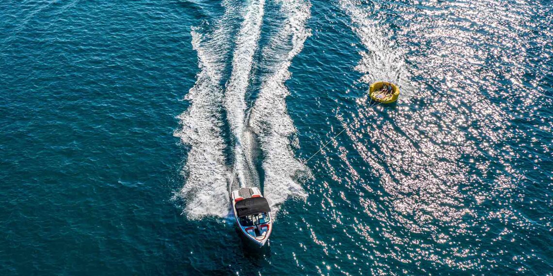 Bi Village Fazana in Croatia, boat on the water