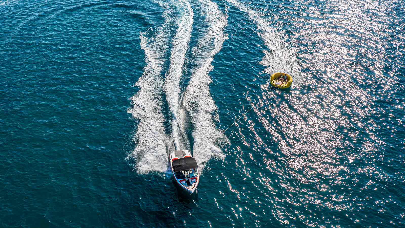 Bi Village Fazana in Croatia, boat on the water