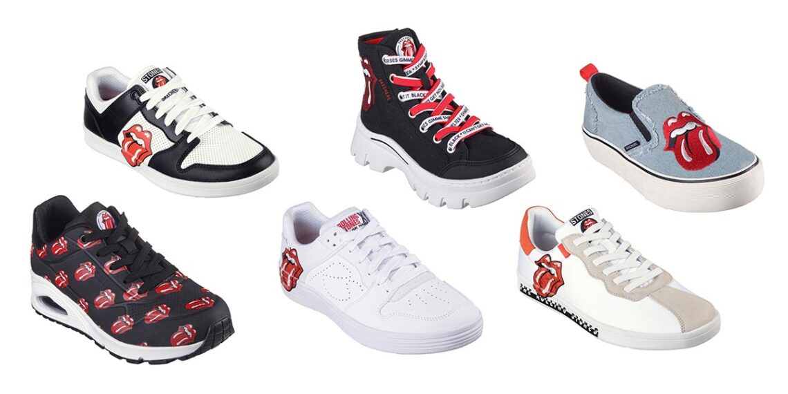 Skechers x The Rolling Stones: Rock'n'Roll on shoe soles - FACES Magazin