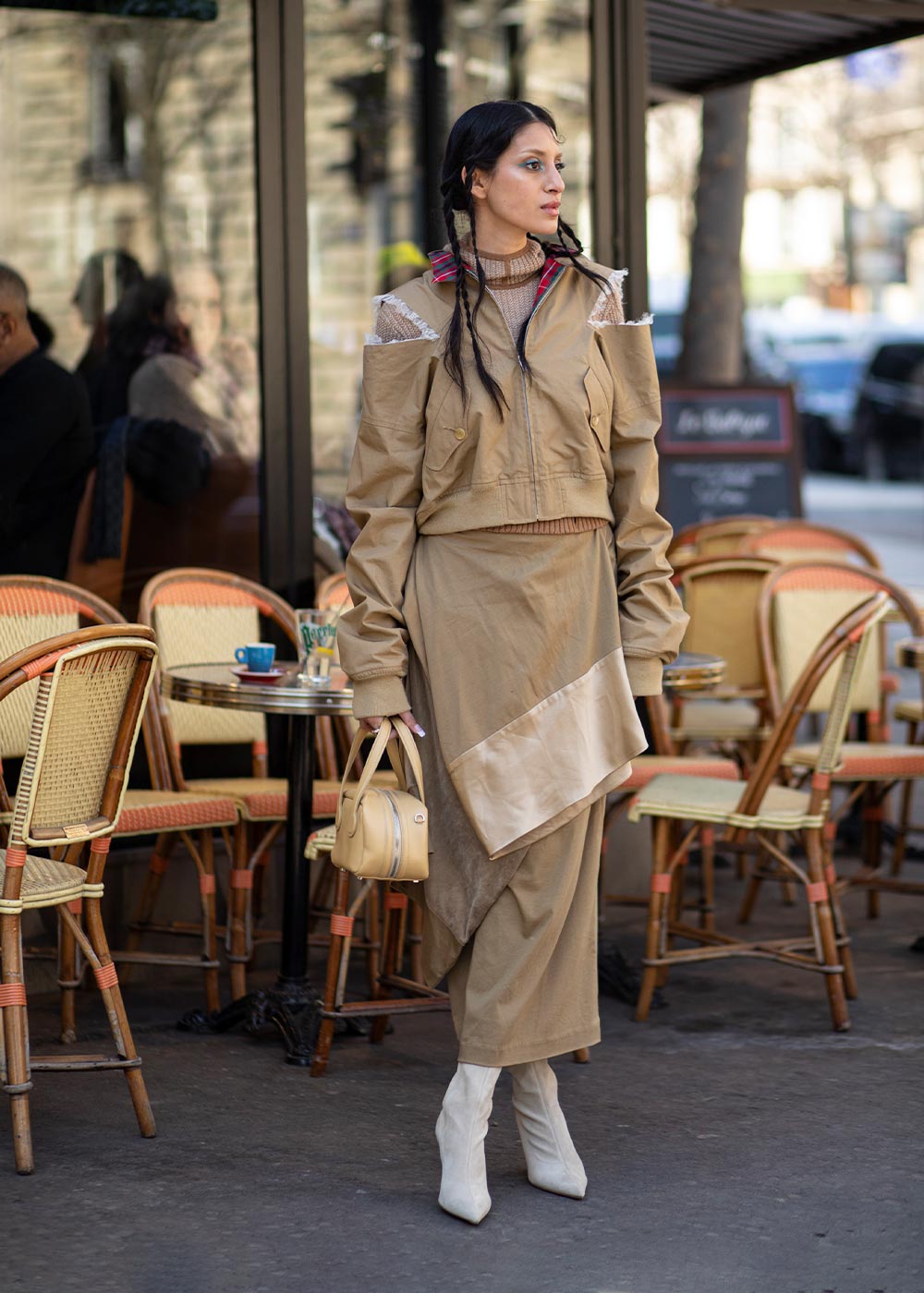 Street style: Beige