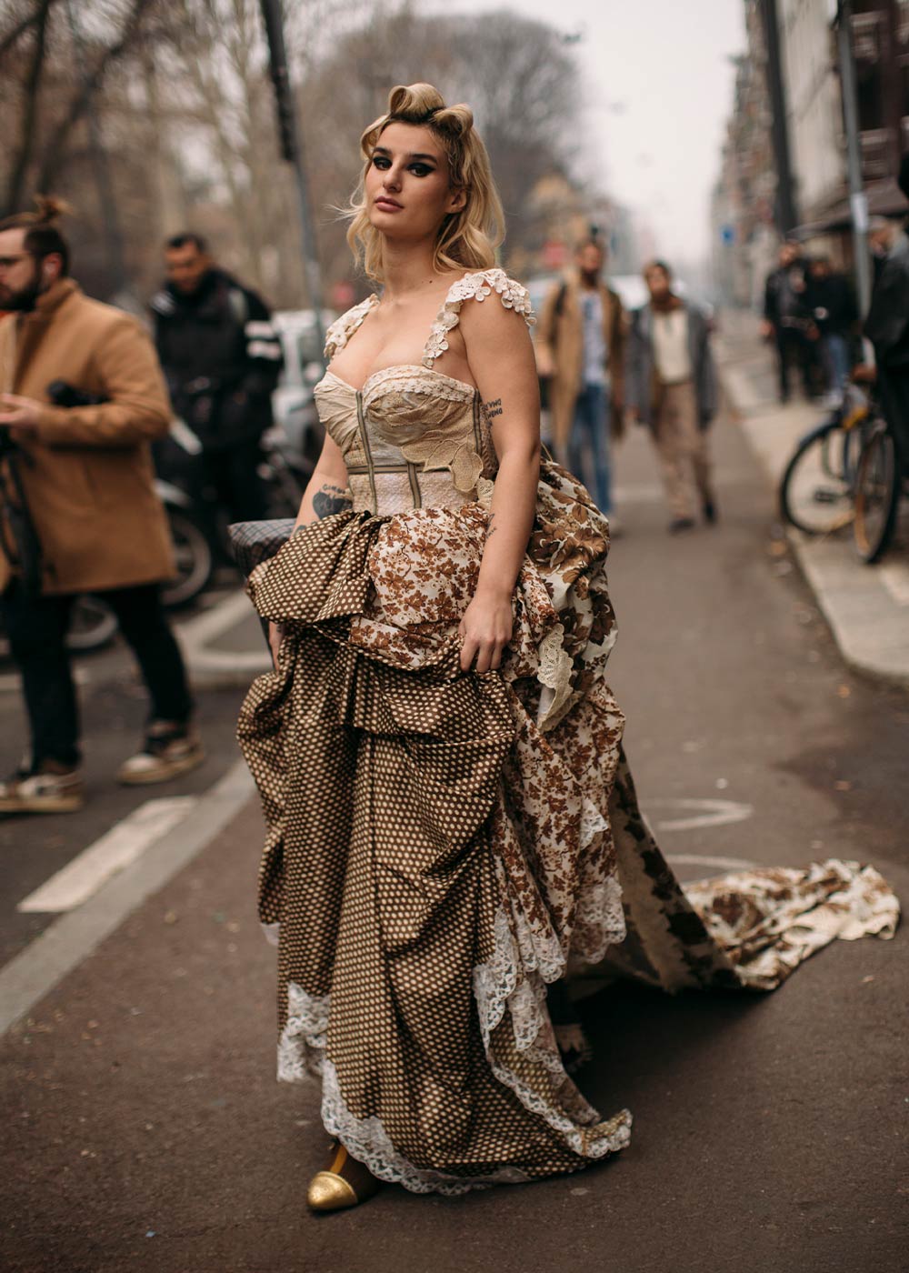 Street style: Beige