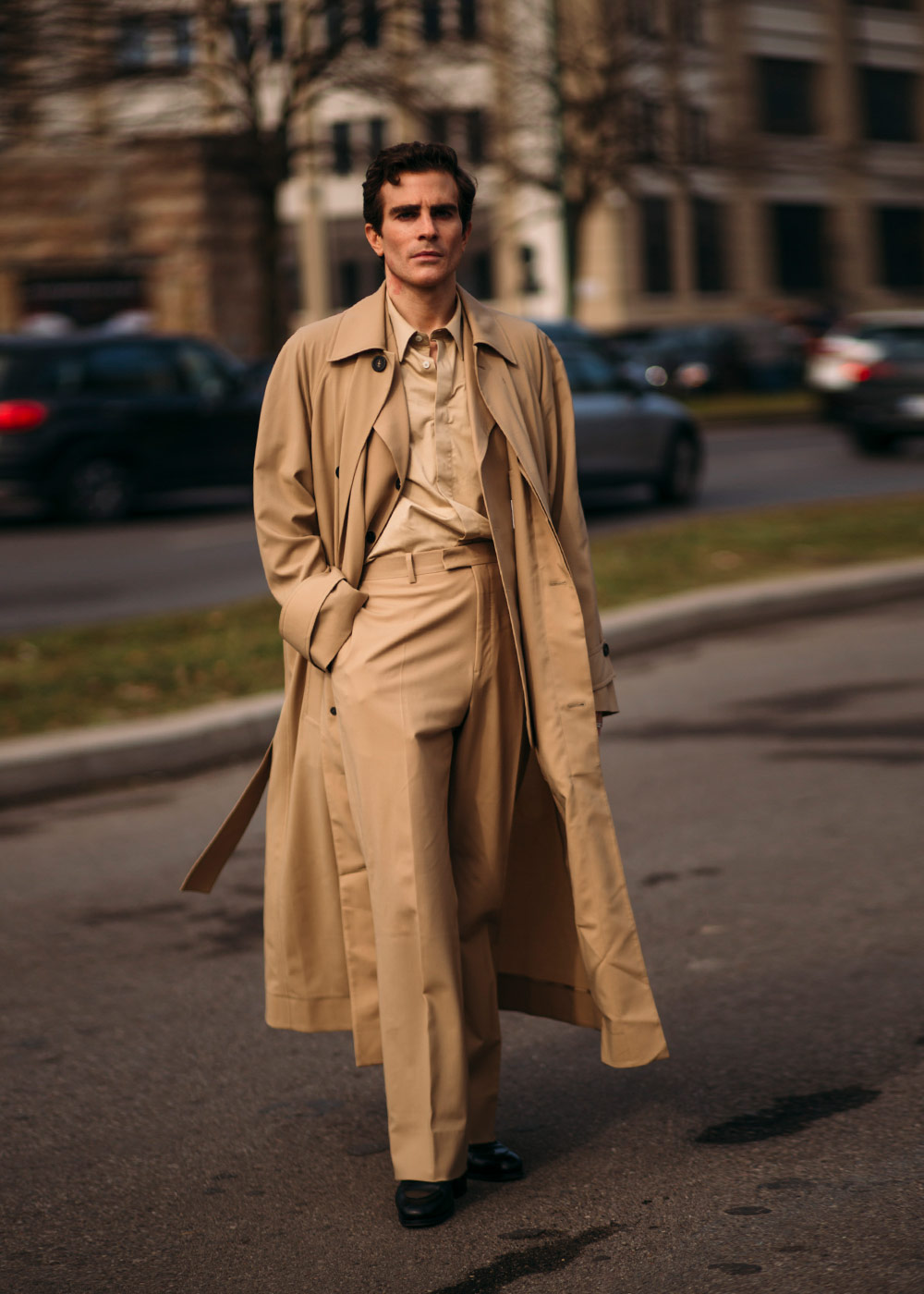 Street style: Beige