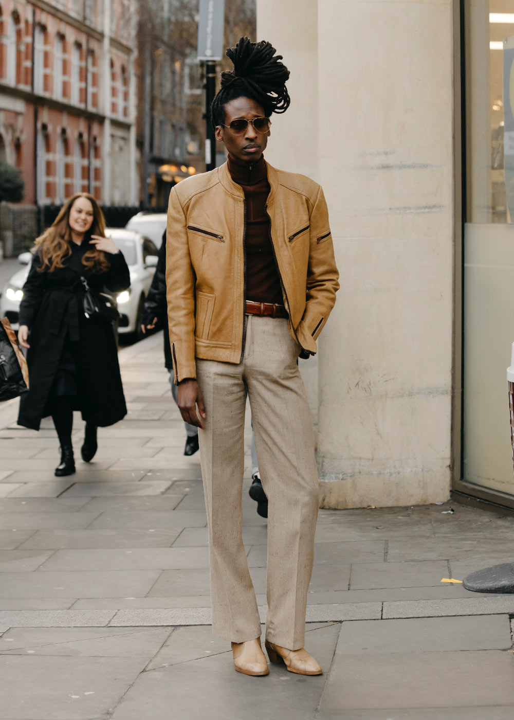 Street style: Beige