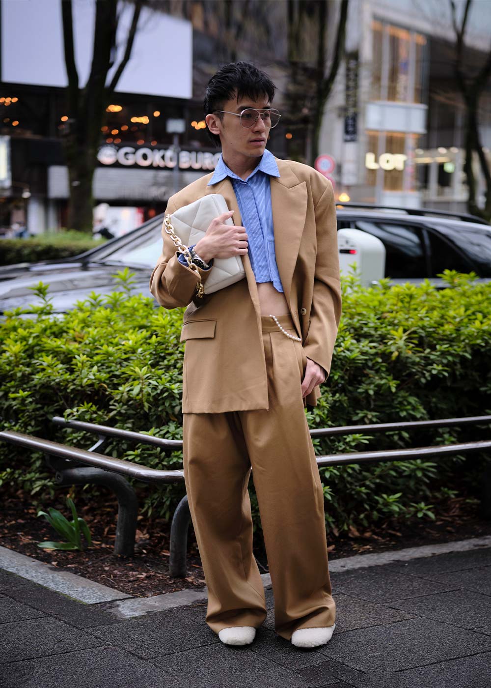 Street style: Beige