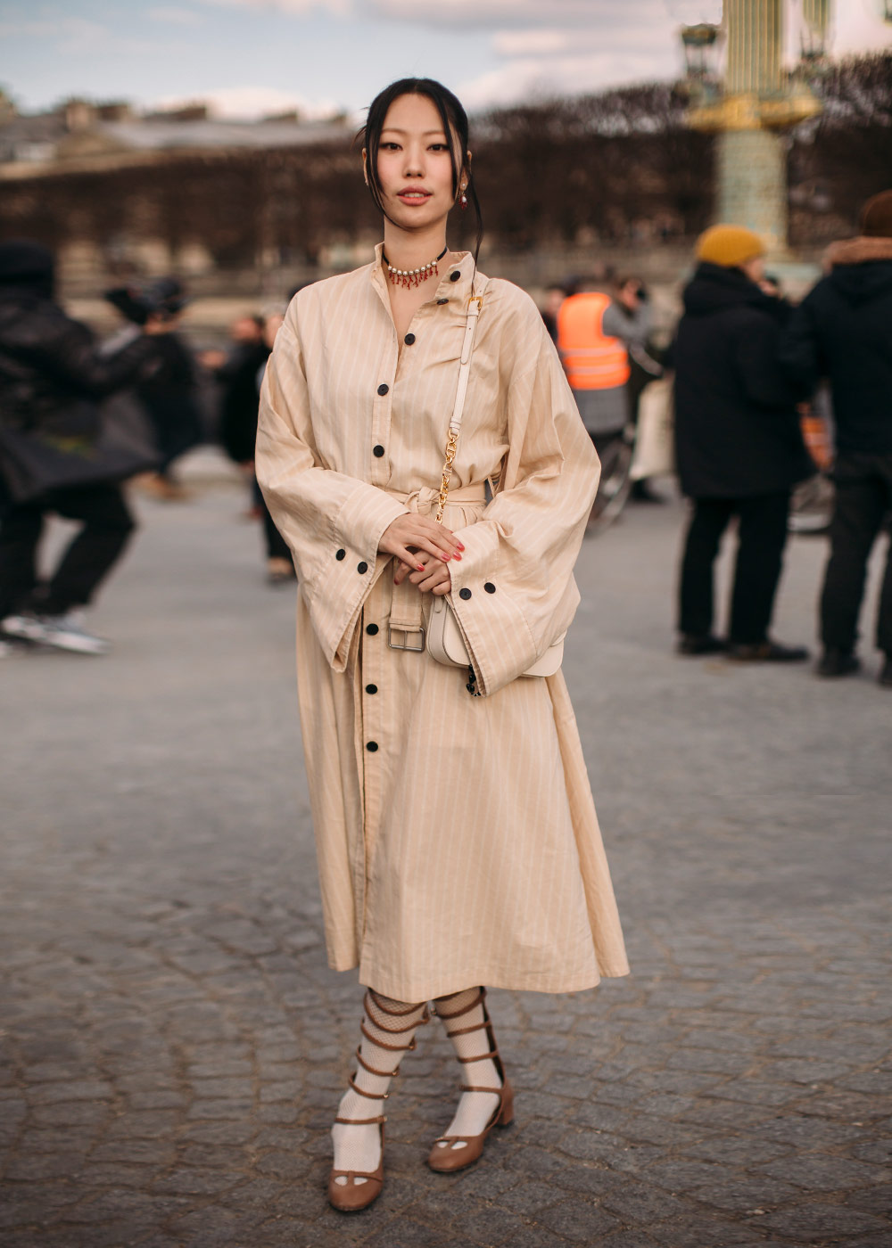 Street style: Beige