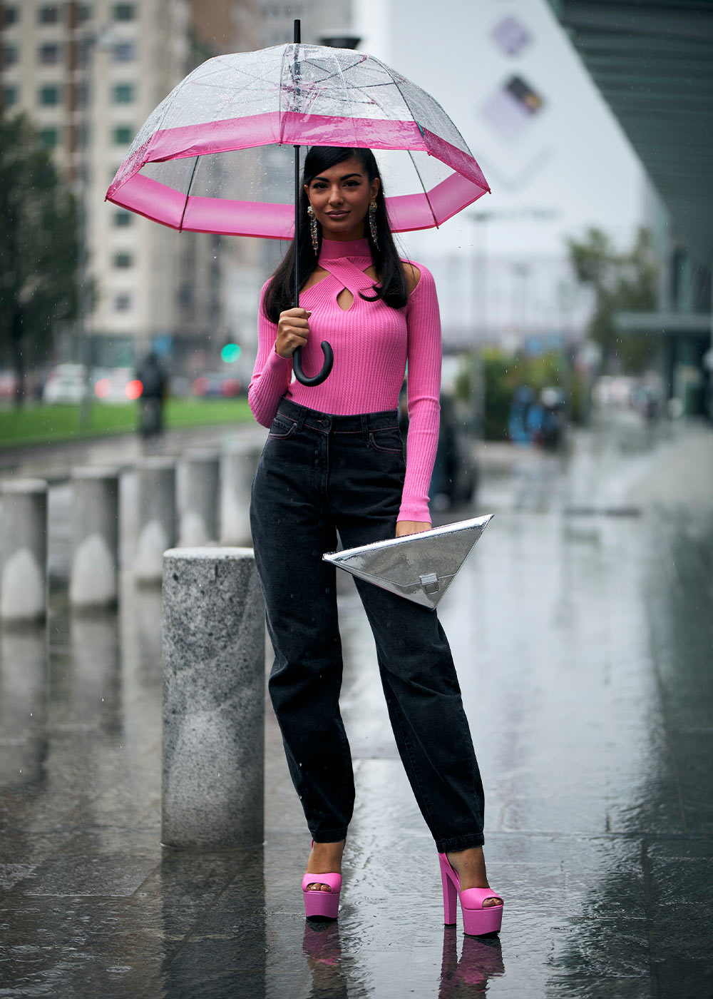 Street style: Pink