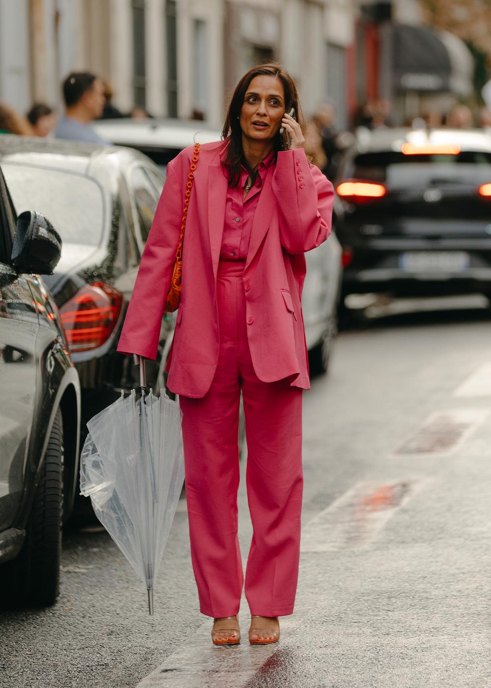 Street style: Pink