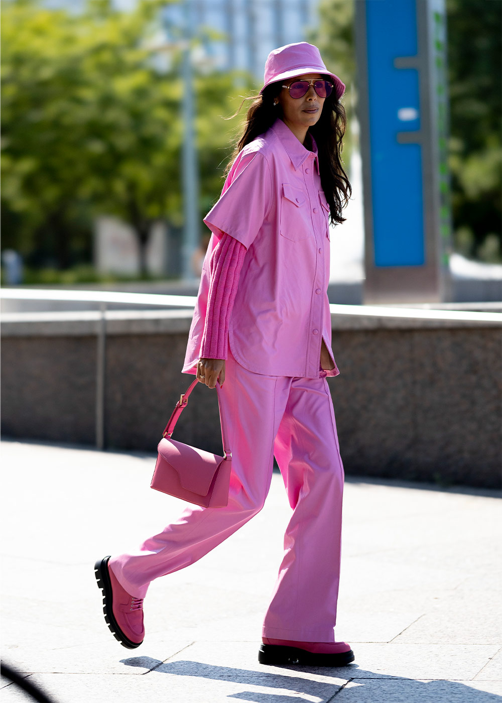 Street style: Pink