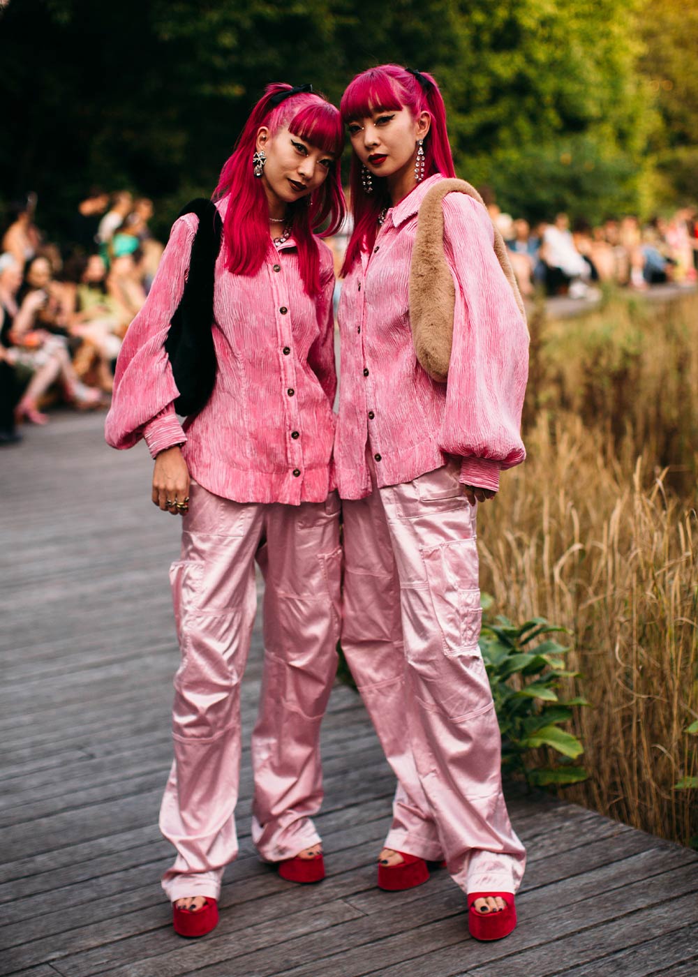 Street style: Pink