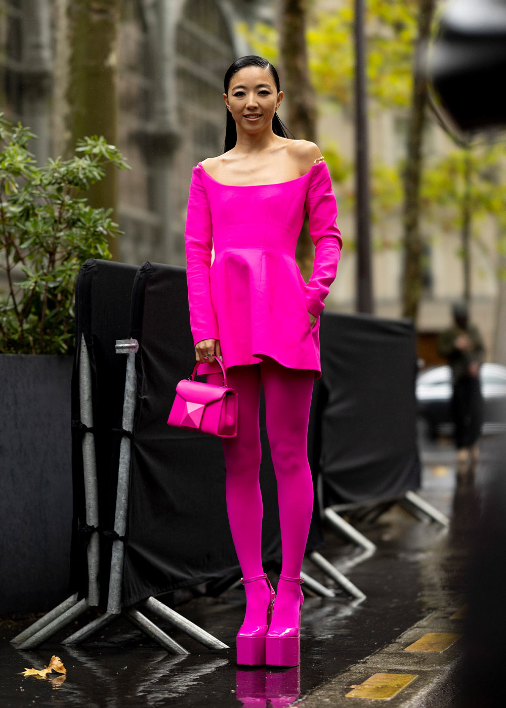 Street style: Pink