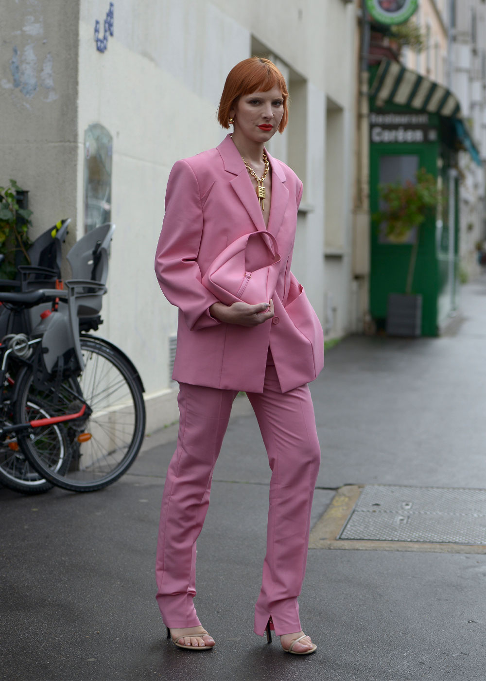 Street style: Pink