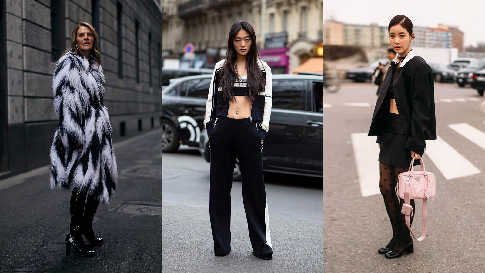 Street style: black and white