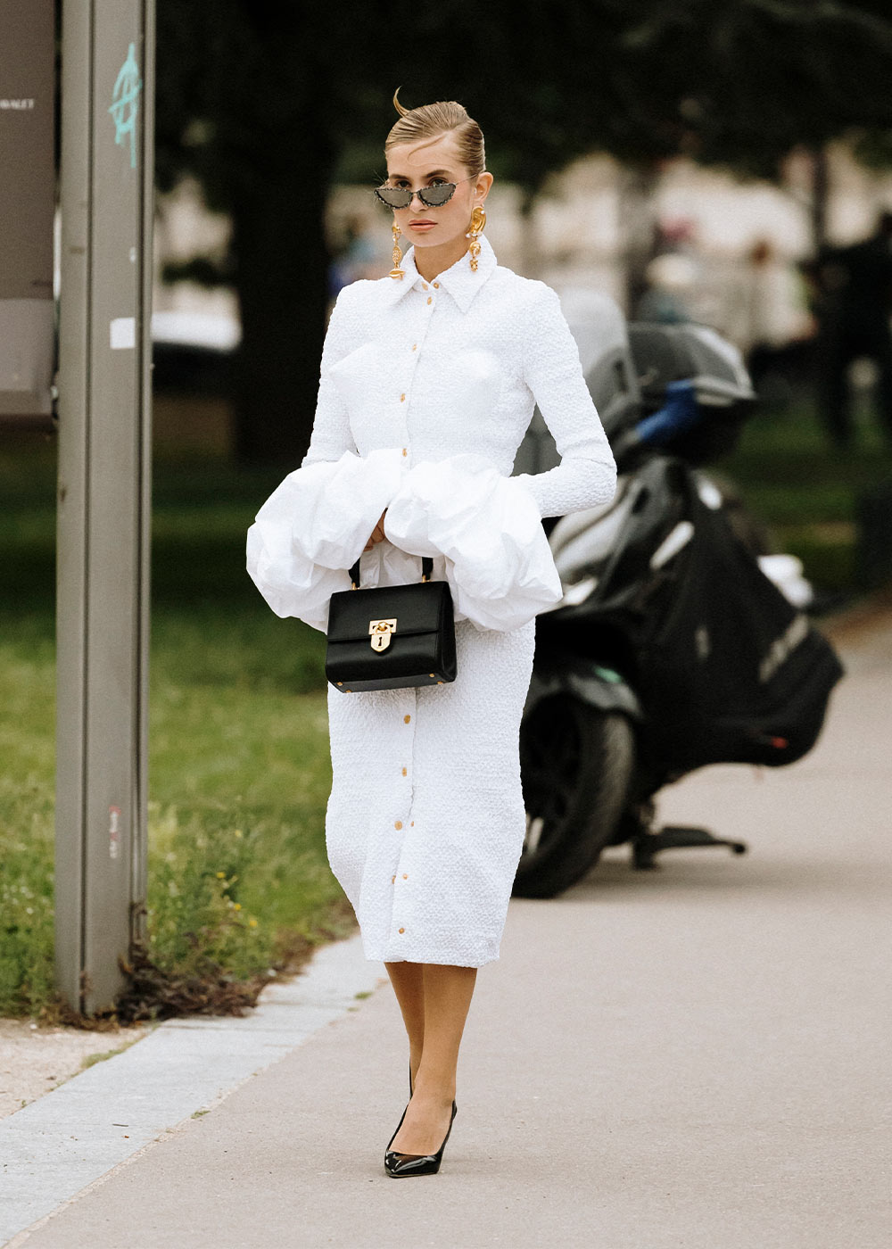 Street style: black and white