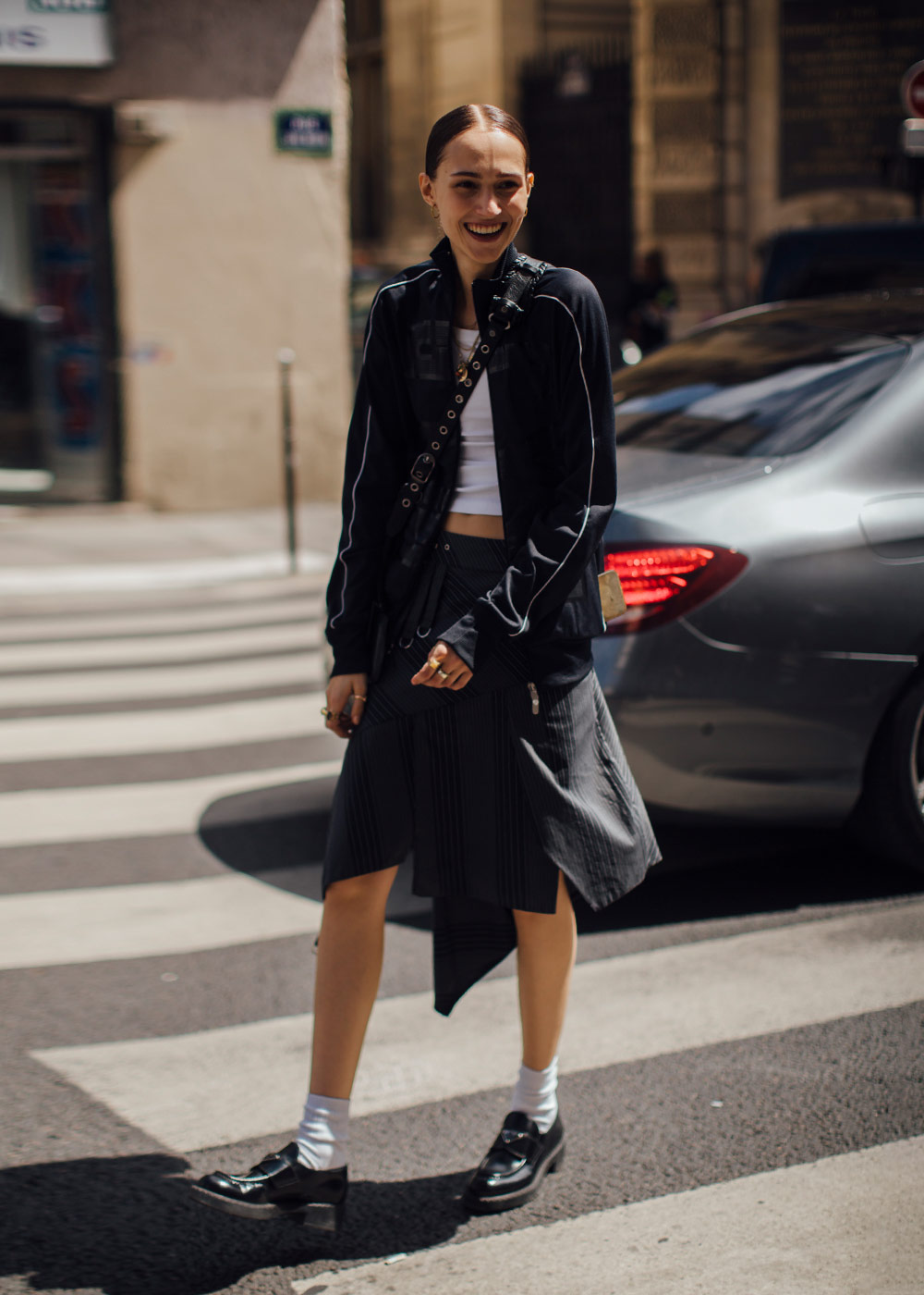 Street style: black and white