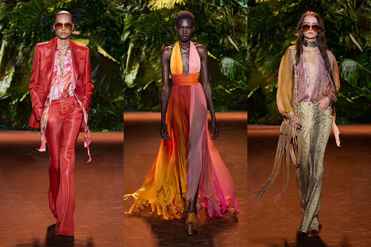 ROBERTO CAVALLI'S SPRING/SUMMER 2024 PARADISE COLLECTION