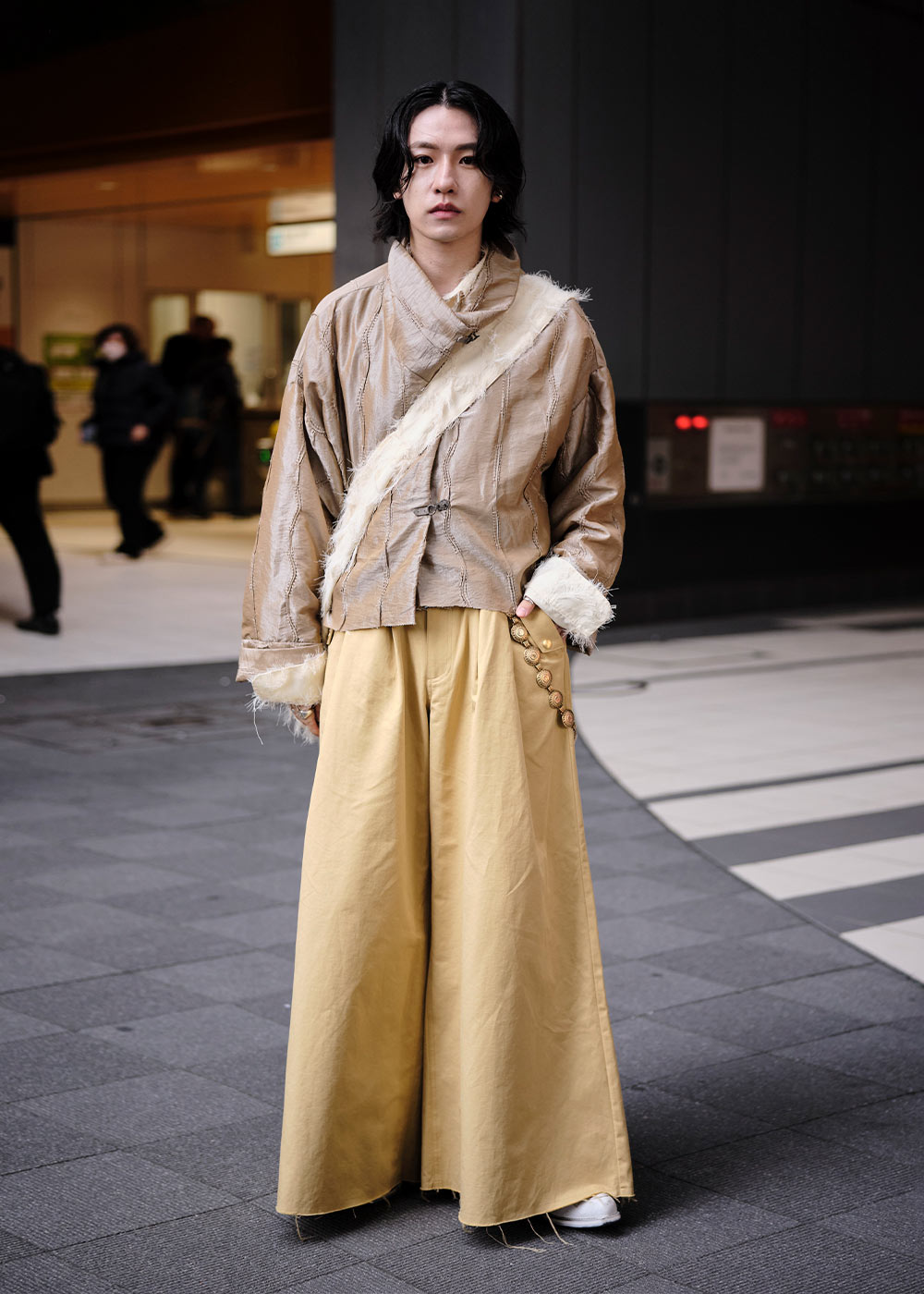 Street style: Beige