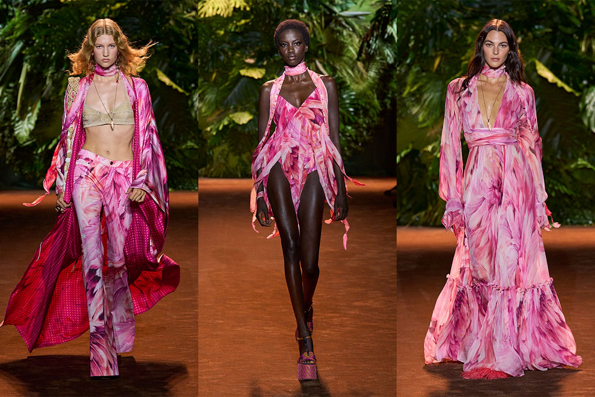 ROBERTO CAVALLI'S SPRING/SUMMER 2024 PARADISE COLLECTION