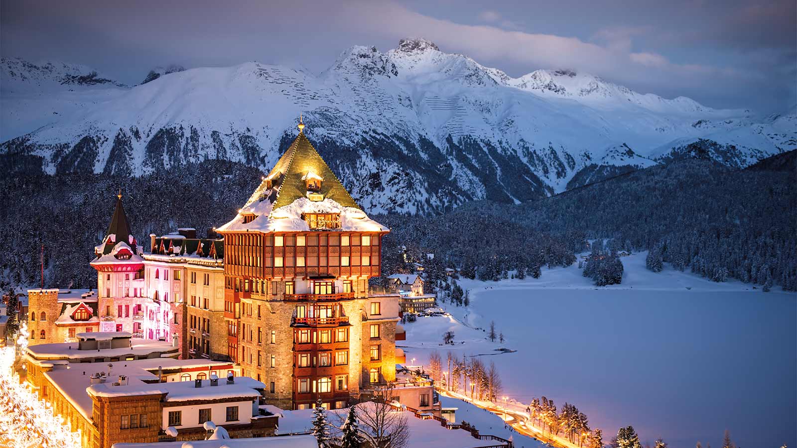 Christmas Auction Tree at Badrutt's Palace in St. Moritz Teaser