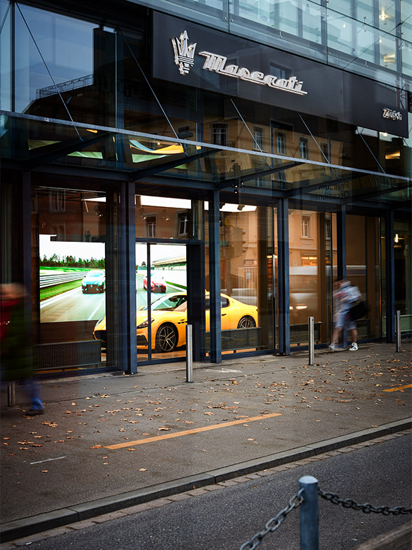 Opening of the Maserati showroom in Zurich