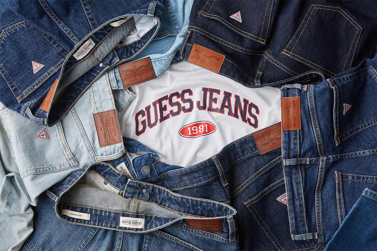Guess revolutionizes fashion with a new denim process