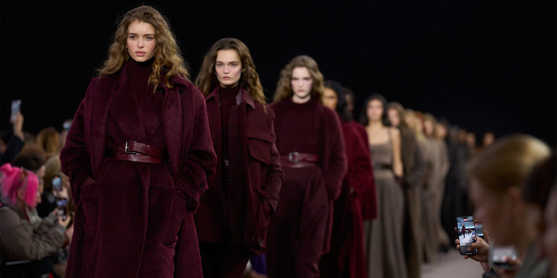 Max Mara fall/winter 2025/26: Gothic romance meets power dressing