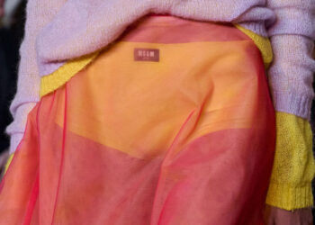 MSGM Fall/Winter 2025/26 – Playing with visibility and invisibility