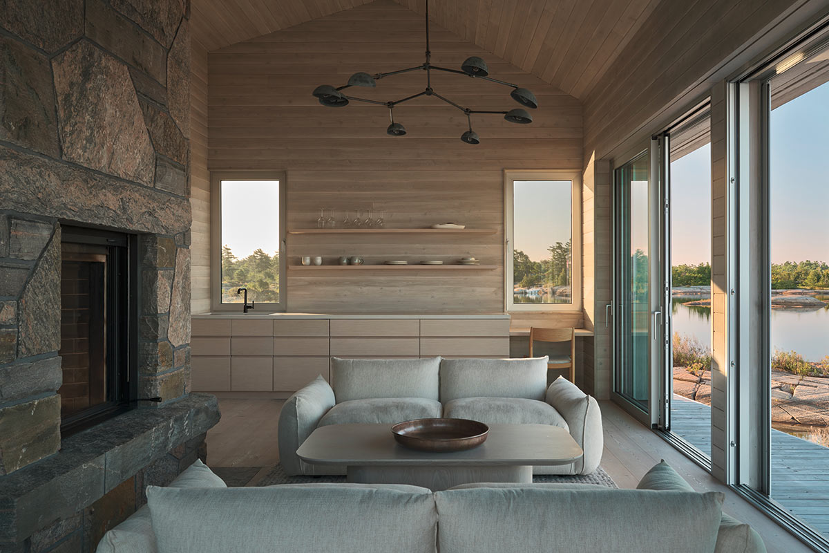 The perfect weekend home: Whistling Wind Island in Ontario