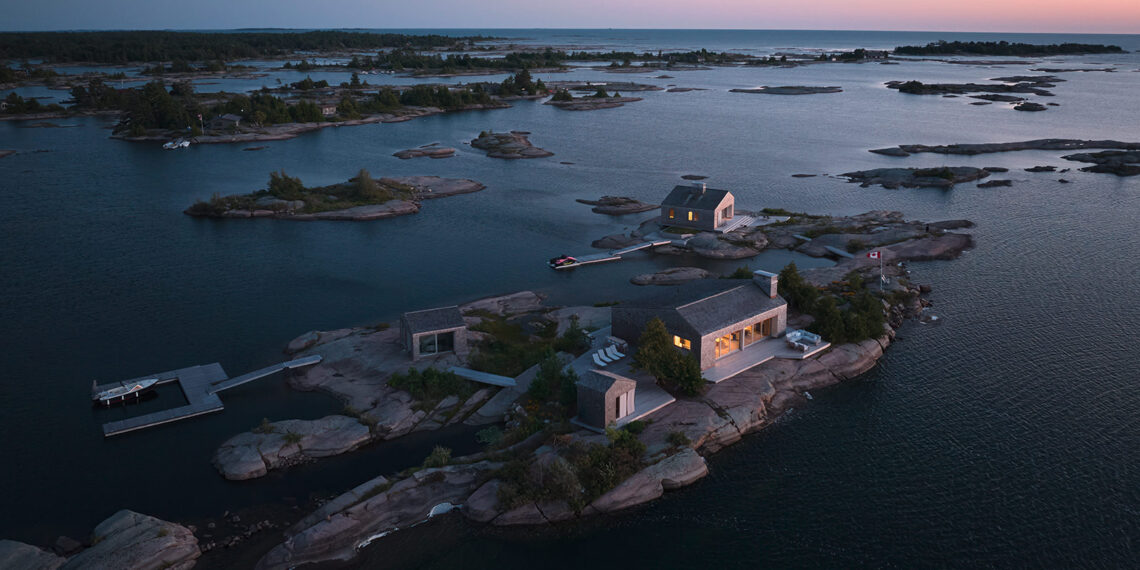 The perfect weekend home: Whistling Wind Island in Ontario