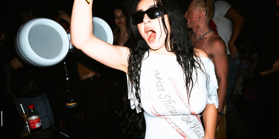 Guess jeans in Coachella Compound