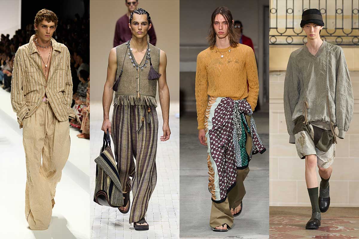 Menswear trends for spring/summer 2026