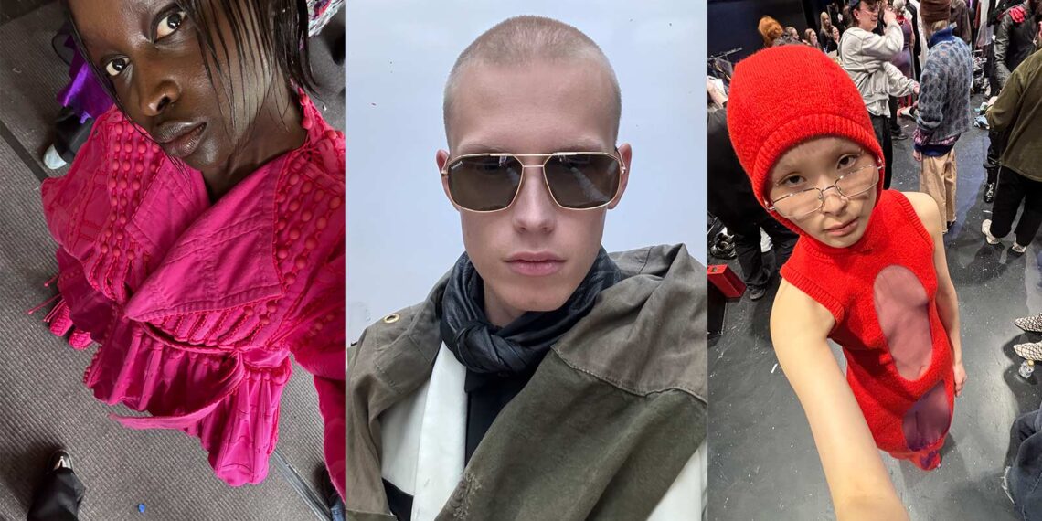 Selfies instead of backstage pics: Joonas S’Diri shows models from a different side