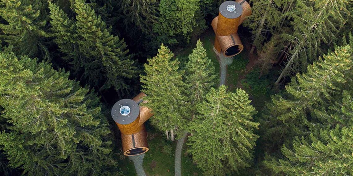 Living in treetops: Modern Tree Houses