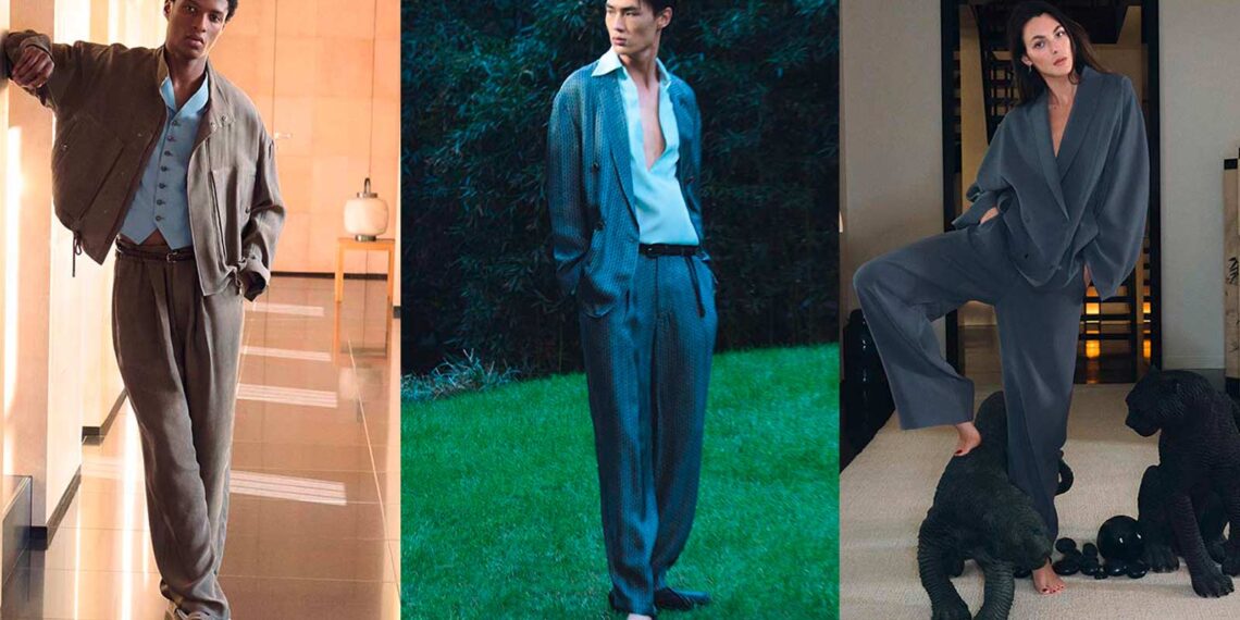 Giorgio Armani’s latest collection: photographed in his own living room