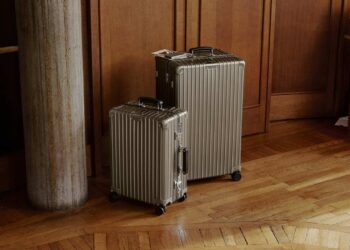 The Rimowa Classic Collection in Titanium
