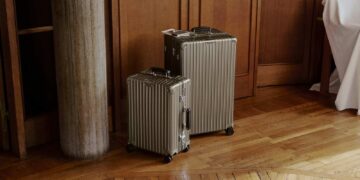 The Rimowa Classic Collection in Titanium