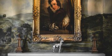 Glenfeshie Lodge in the Scottish wilderness