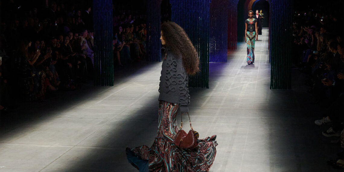 Etro Fall/Winter 2026/27: Boho meets Britain