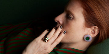 Portrait of jewelry designer Cora Sheibani