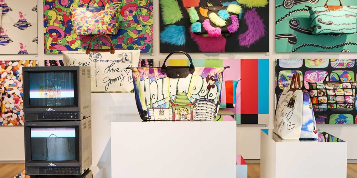 Longchamp and Jeremy Scott celebrate the friendship between France and the U.S.